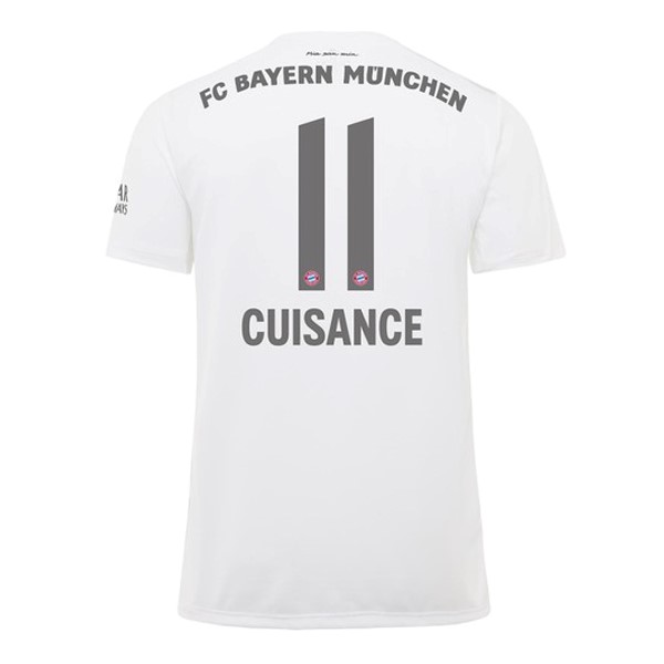 Camiseta Bayern Munich NO.11 Cuisance 2ª 2019/20 Blanco